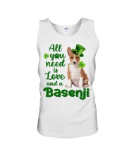 Lucky Need - Basenji Unisex Tank tile