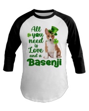 Lucky Need - Basenji Baseball Tee tile
