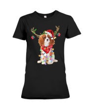 Reindeer - Cavalier King Charles Spaniel 3 Premium Fit Ladies Tee tile