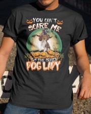 Crazy Lady - Pocket Beagle Classic T-Shirt apparel-classic-tshirt-lifestyle-28
