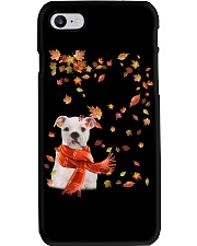 Leaf Scarf - American Bulldog 2 Phone Case tile