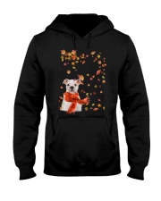 Leaf Scarf - American Bulldog 2 Hooded Sweatshirt tile
