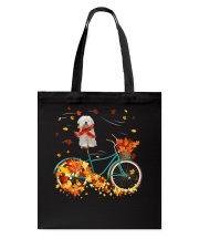 Autumn Bike - Coton De Tulear Tote Bag tile