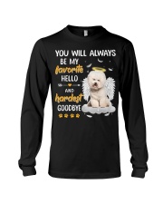 Hardest Goodbye - CREAM Bichon Frise Long Sleeve Tee tile