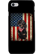Dachshund - American Flag Phone Case tile