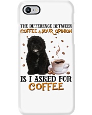 The Difference - BLACK Shih-Poo Phone Case tile