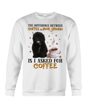 The Difference - BLACK Shih-Poo Crewneck Sweatshirt tile