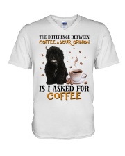 The Difference - BLACK Shih-Poo V-Neck T-Shirt tile