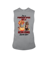 Pumpkin Girl - Boykin Spaniel Sleeveless Tee tile