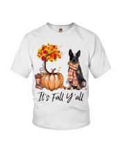 It is Fall - Blue Heeler 1 Youth T-Shirt tile