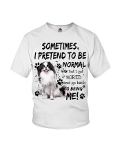 Sometimes - Japanese Chin 2 Youth T-Shirt tile