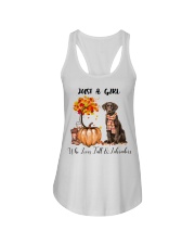 Fall And - Labrador Ladies Flowy Tank tile