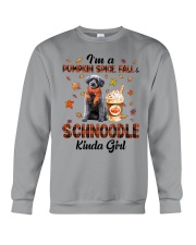 Pumpkin Kinda - GREY Schnoodle Crewneck Sweatshirt tile