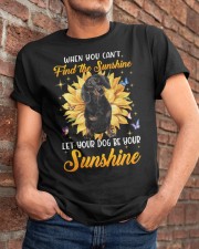 Your Sunshine - BLACK Dachshund Classic T-Shirt apparel-classic-tshirt-lifestyle-26