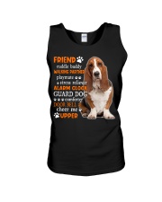 Playmate - Basset Hound Unisex Tank tile