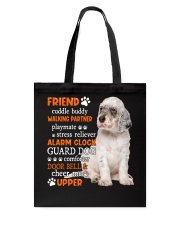 Playmate - English Setter Tote Bag tile