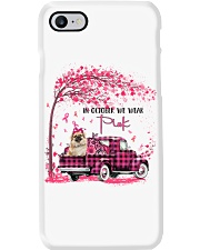 Pink Autumn - Tibetan Spaniel Phone Case tile