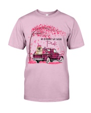 Pink Autumn - Tibetan Spaniel Classic T-Shirt front