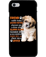 Playmate - BLACK Shih Tzu Phone Case tile