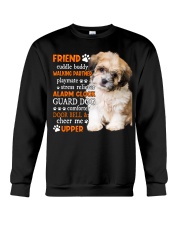 Playmate - BLACK Shih Tzu Crewneck Sweatshirt tile