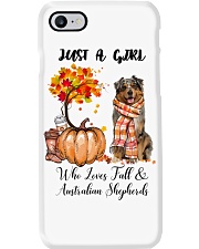Fall And - Australian Shepherd 1 Phone Case tile