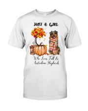 Fall And - Australian Shepherd 1 Classic T-Shirt tile