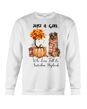 Fall And - Australian Shepherd 1 Crewneck Sweatshirt tile