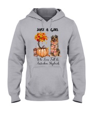 Fall And - Australian Shepherd 1 Hooded Sweatshirt front