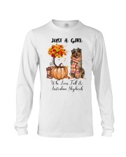 Fall And - Australian Shepherd 1 Long Sleeve Tee tile