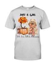 Fall And - Pomeranian 1 Premium Fit Mens Tee tile