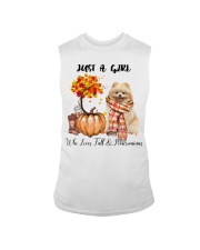 Fall And - Pomeranian 1 Sleeveless Tee tile