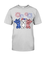 American Firework - Yorkshire Terrier Premium Fit Mens Tee tile