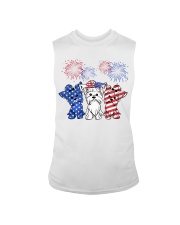 American Firework - Yorkshire Terrier Sleeveless Tee tile