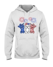 American Firework - Yorkshire Terrier Hooded Sweatshirt tile