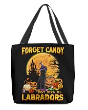 Give Me - BLACK Labrador All-Over Tote tile
