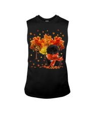 Fall Forest - BLACK Shih Tzu Sleeveless Tee tile