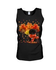 Fall Forest - BLACK Shih Tzu Unisex Tank tile