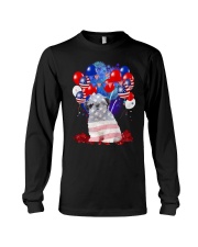 4th July American Balloons Flag Dog - Shih Tzu Long Sleeve Tee tile