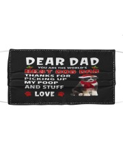 Christmas Dad - Australian Shepherd 1 Mask tile