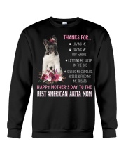 Talking Me - American Akita Crewneck Sweatshirt tile