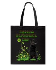 Gold Grass - Black labrador Tote Bag tile