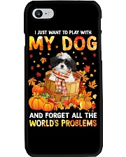 Forget Problems - Havanese 1 Phone Case tile