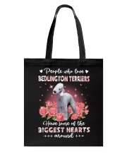 Biggest - Bedlington Terrier Tote Bag tile