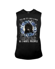 Hate People - BLACK Shih-Poo Sleeveless Tee tile