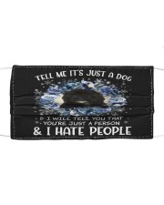 Hate People - BLACK Shih-Poo Mask tile