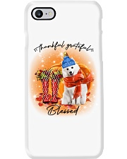 Grateful - Japanese Spitz Phone Case tile