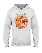 Grateful - Japanese Spitz Hooded Sweatshirt tile