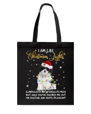 Christmas Lights - Havanese 1 Tote Bag tile