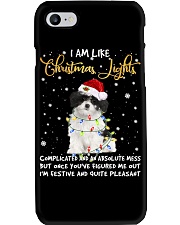 Christmas Lights - Havanese 1 Phone Case tile