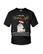 Christmas Lights - Havanese 1 Youth T-Shirt tile